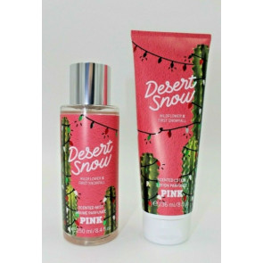 Набір лосьйон і спрей Victoria&#39;s Secret PINK Desert Snow Body Mist + Lotion Limited Edition